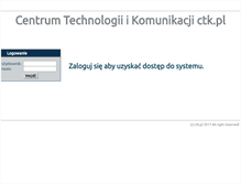 Tablet Screenshot of ctk.pl